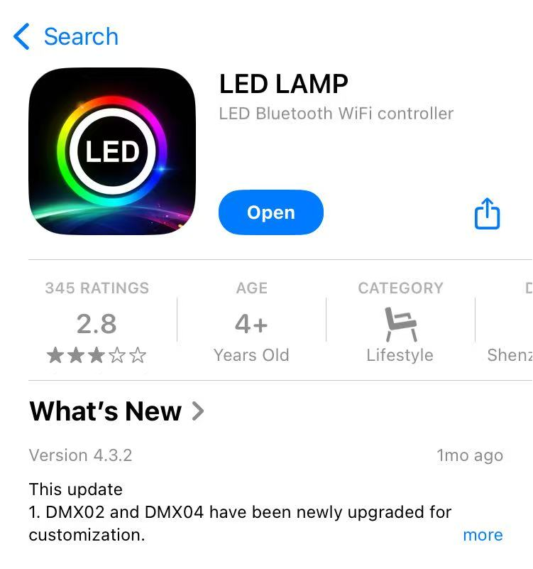 Wifi Setting for Battery Par Light with App Control Function