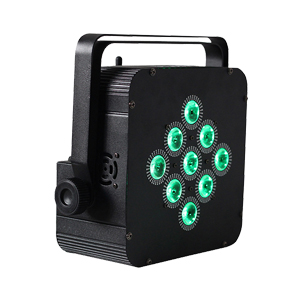 GT404-9 9x15w rgbwauv battery par light