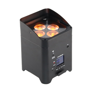 GT405-4B Battery par led light 4x15w